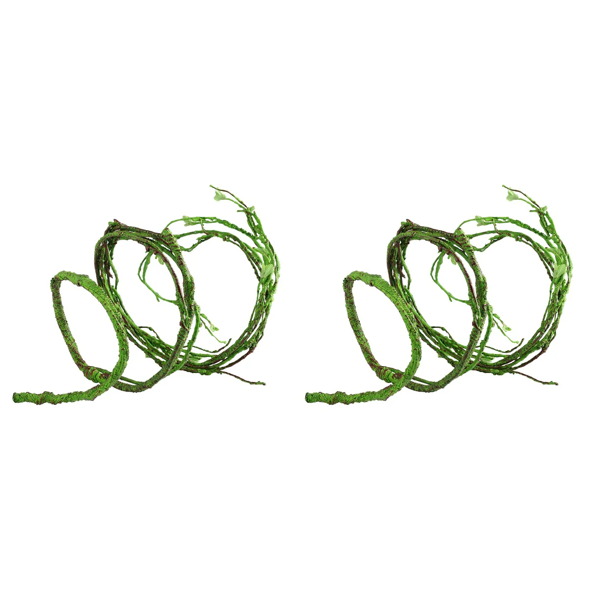 

2 Reptile Vines for Climbing Artificial Leaves Vivarium Decoration Hanging Vine Leaves Artificial Leaves