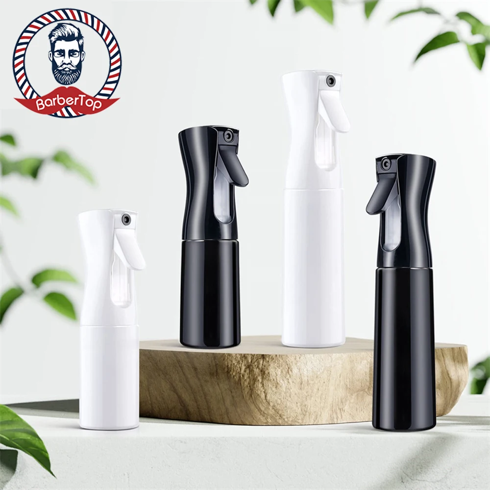 

Barber Spray Bottle Continuous Water Mister Empty Fine Mist Watering Can High Pressure Refillable Automatic Hair Styling Tools