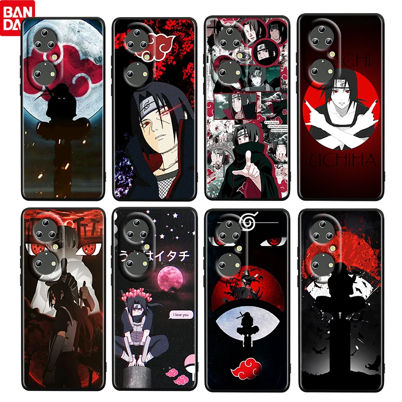 

Hot Anime NARUTO Fantasy For Huawei P50 40 30 20 10 9 Lite E Mini Pro 5G Soft Silicone Black Cover Phone Case Funda Coque