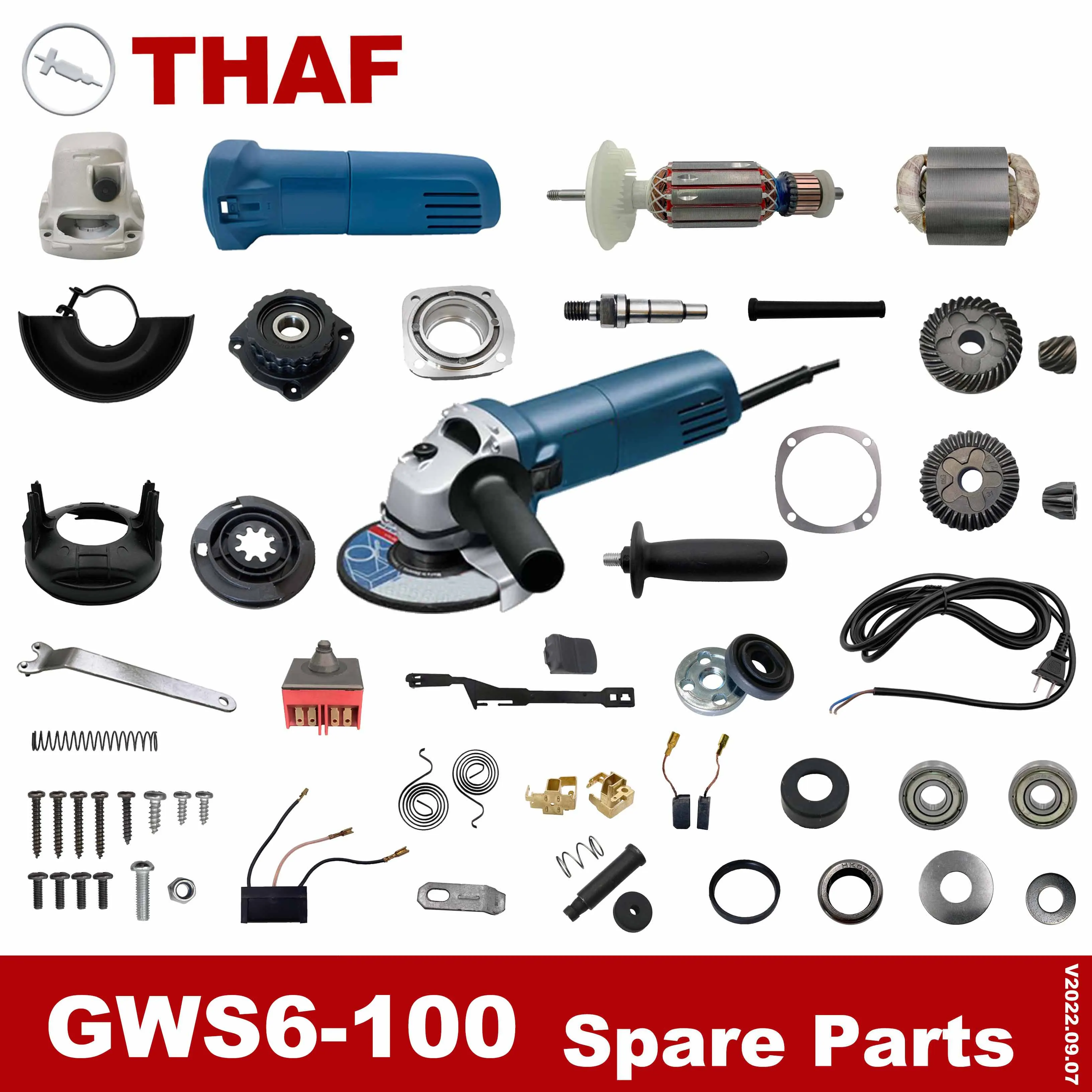 Фото СПЕЦИАЛЬНЫЙ ВИНТ замена запчасть для BOSCH УГЛОВАЯ ШЛИФМАШИНА GWS6-100 A03 №2