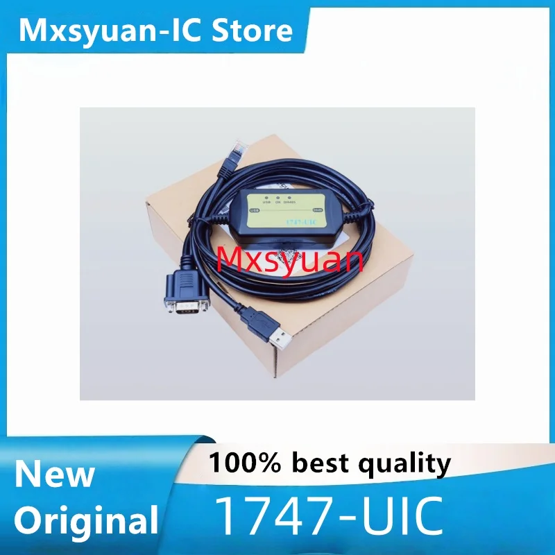 Фото 1 шт./лот 1747-UIC USB-кабель для программирования 1747 UIC для Allen Bradley USB к DH485-USB к 1747-PIC №1
