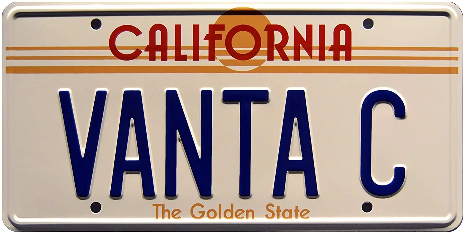 

Celebrity Machines American Horror Story | Vanta C | Metal License Plate 1