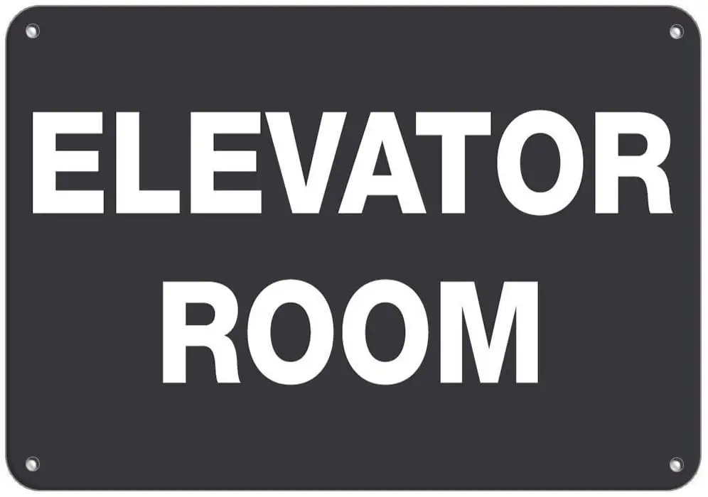 

Тактильный постер лифта для бизнеса, Забавный художественный декор, винтажный алюминиевый Ретро металлический жестяной знак