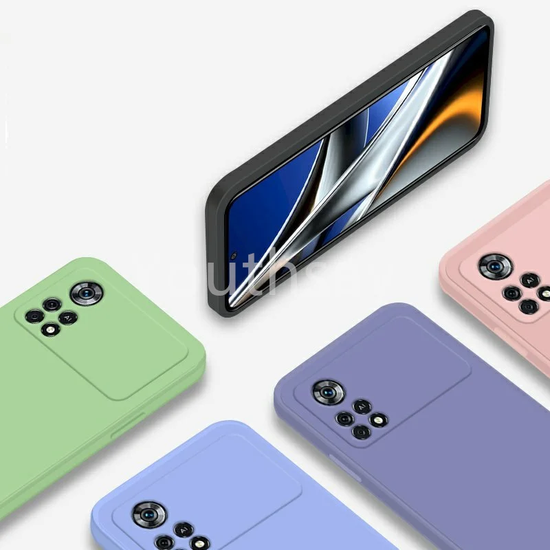 for poco x4 pro 5g case for poco x4 pro m4 pro cover funda shell liquid silicone soft phone case for poco f3 x3 f4 gt x4 pro free global shipping