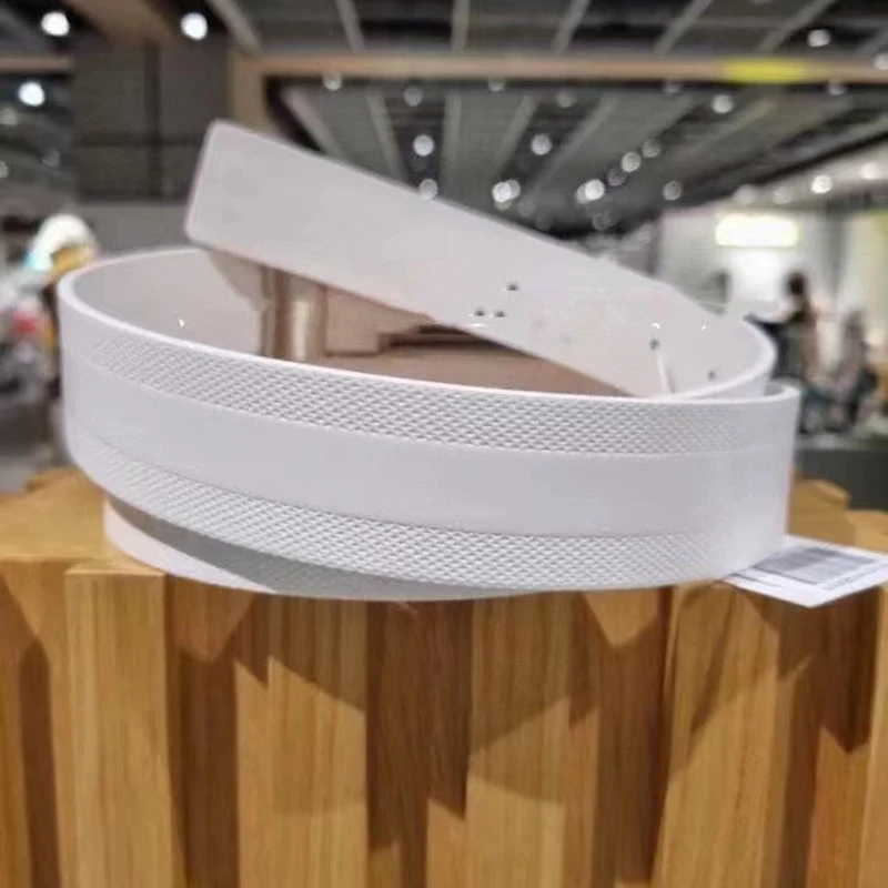 2023 Men's/Women's Belt Golf Belt Korean Brand Leather High-Grade Outdoor Sports Fashion Casual Belt 115cm