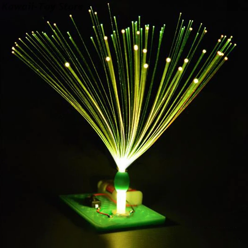 

Kids Science Experiment Kits Colorful Fiber Optic Lights DIY Assembly Toy Children Educational Toy