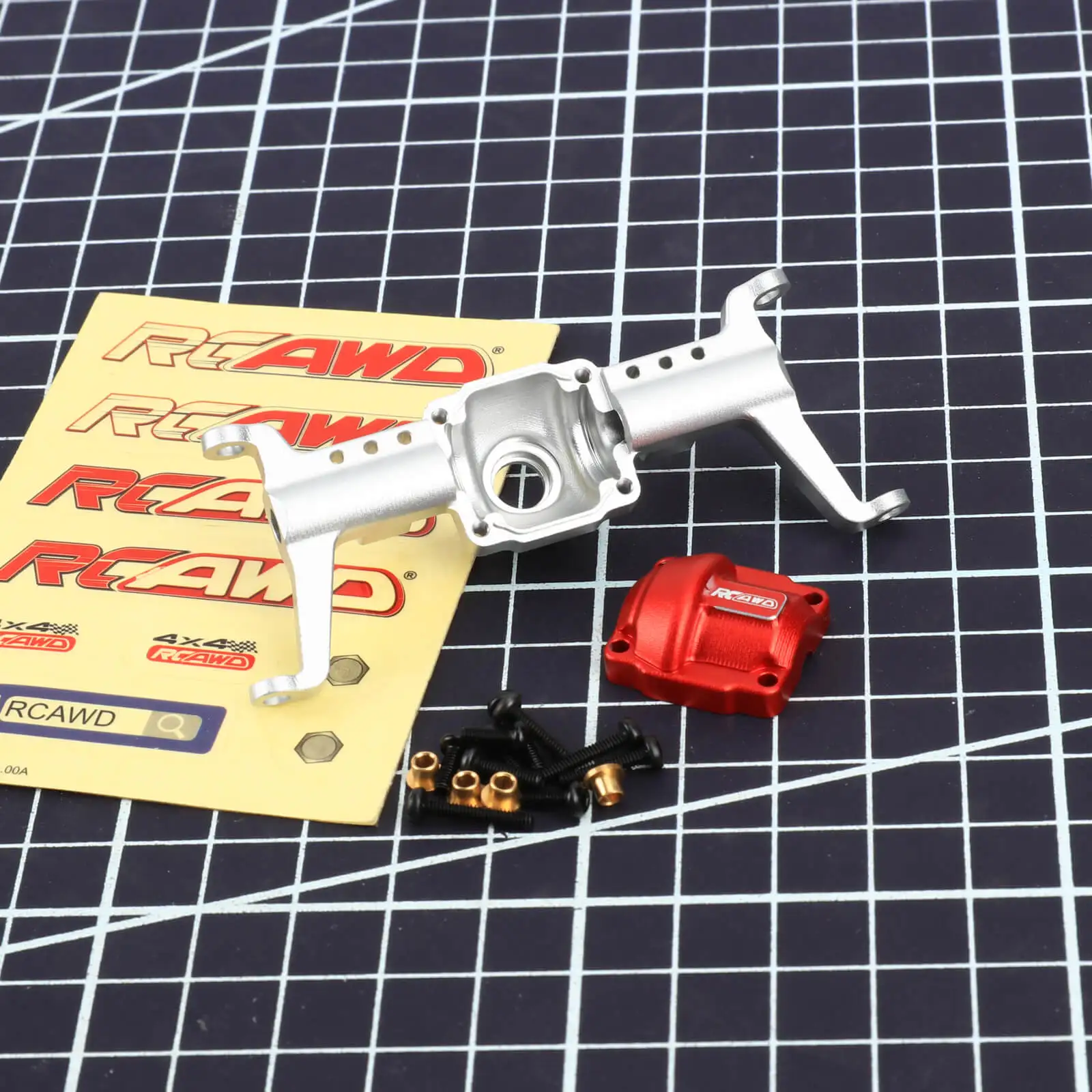 RCAWD корпус передней оси из сплава для FMS FCX24 1/24 ползунок Запчасти модификации