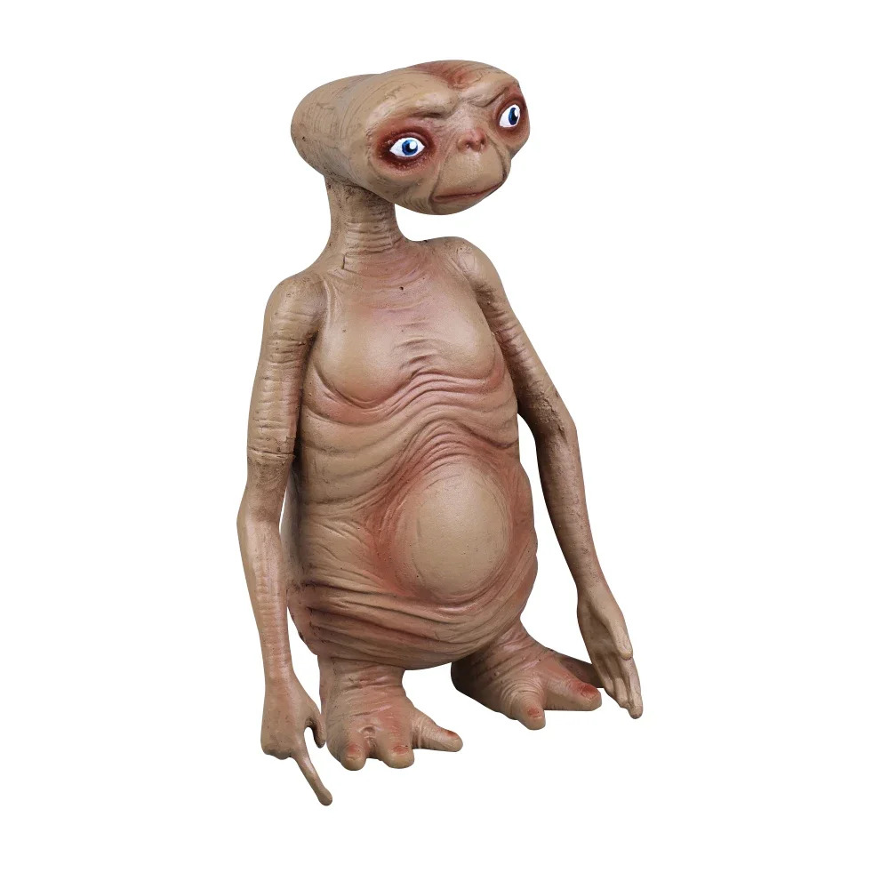Фото ET The Extra Terrestrial Alien UFO Фигурки ПВХ Настольная Статуя Игрушки Латексный Талисман для Подарков Украшения Сувениры №2