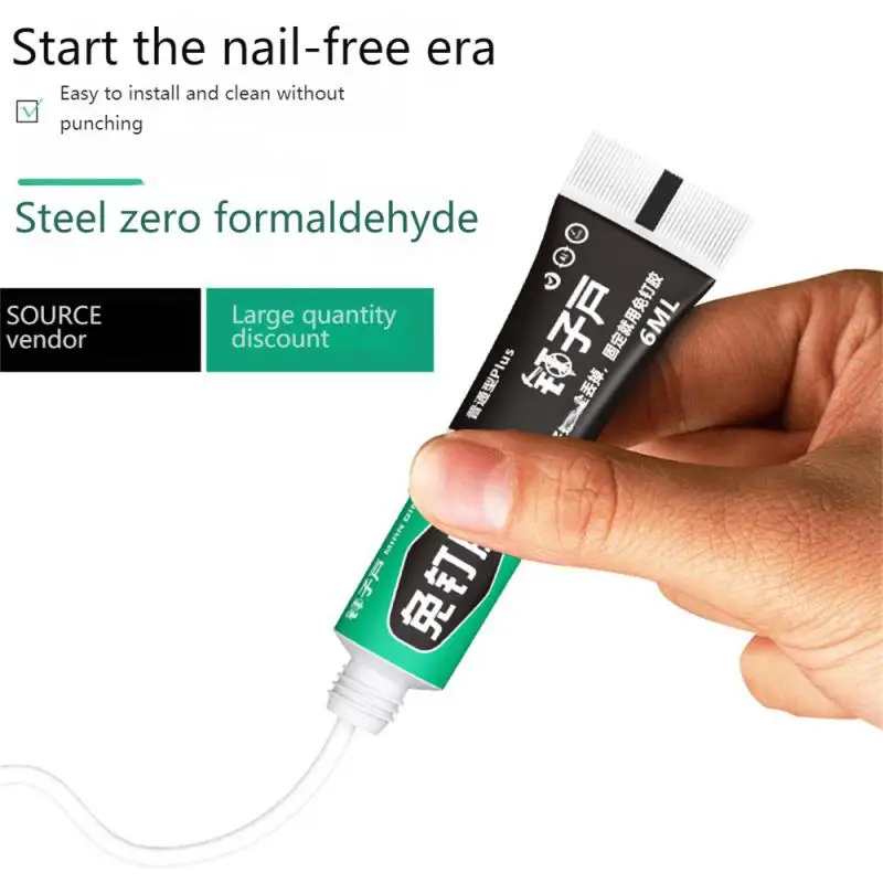 

12g Mouldproof And Waterproof Glass Adhesive Multi-Purpose Super Glue Hole-free Structural Glue Strong Adhesive For Glass Metal