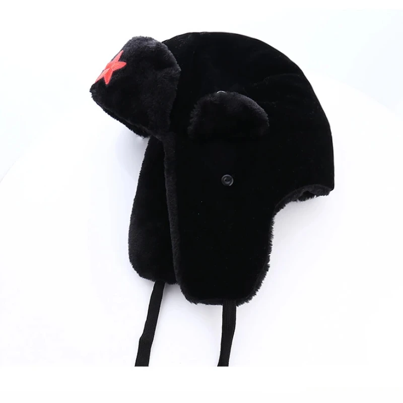 Мужская зимняя шапка пентаграмма Лэй Фэн летающая для улицы модная Русская