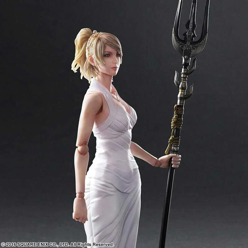 

anime 27cm game Final Fantasy XV Lunafrena Nox Fleuret BJD Action Figure Model Toys