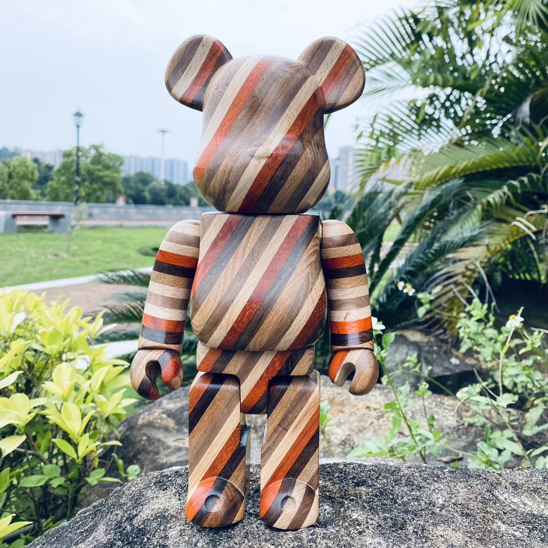 

BE@RBRICK ASLOPE 60 400% Bearbrick 28cm Twill Horizon Handcrafted Wooden Figure Ideal for Collecting Displaying and Gift-Giving