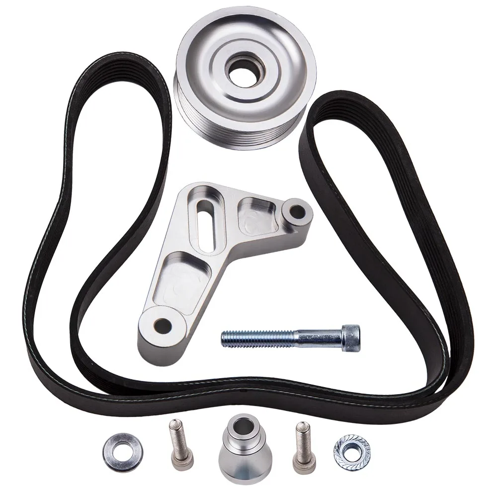 

Adjustable EP3 Idler Pulley W/ Belt Kit Set for Civic Integra RSX K24 K-Series