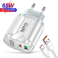pd 65w fast charge adapter for laptop macbook pro type c quick charger for apple iphone 11 12 13 pro ipad huawei xiaomi samsung