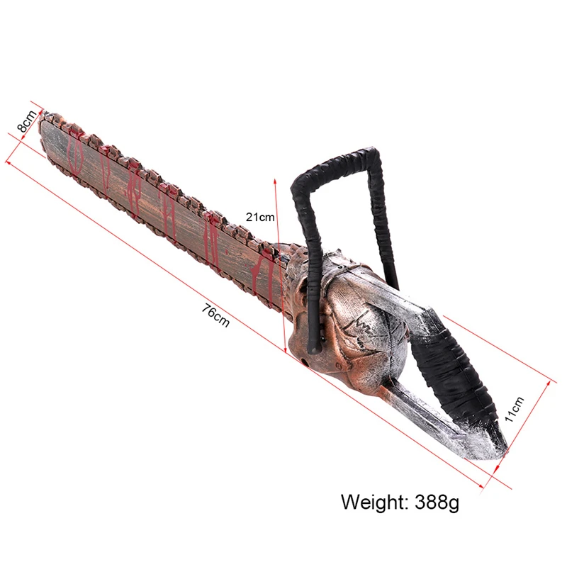 Halloween Weapons Fake Chainsaw Props Bloody Real Size Devil Punk Party Arme Factice Gift Realistic Cosplay Costume Accessories