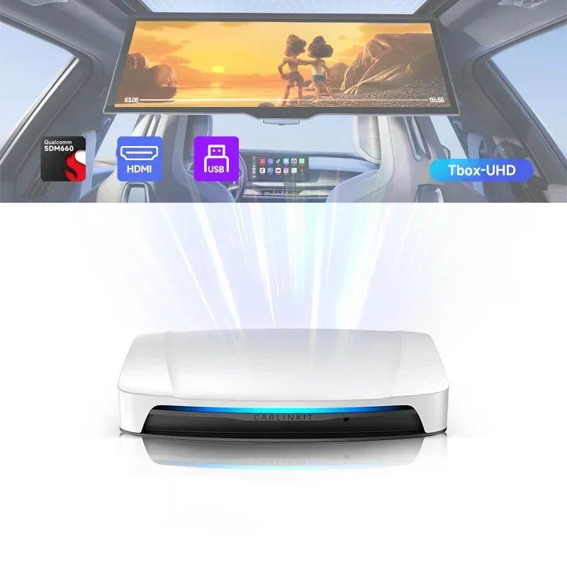 Carlinkit android carplay автомобильный GPS беспроводной игровой ключ ai box 128 ГБ автомобильное