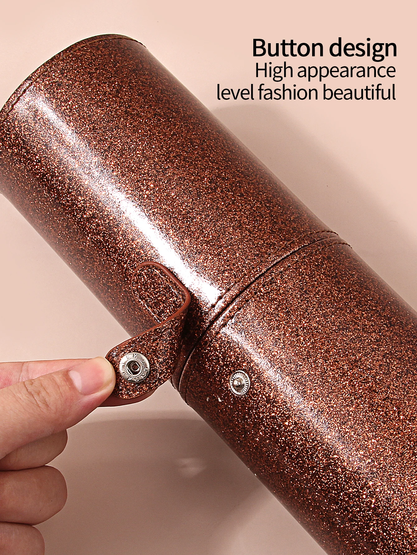 Женский Держатель Для Кистей Макияжа С Водонепроницаемой И Пылезащитной Крышкой