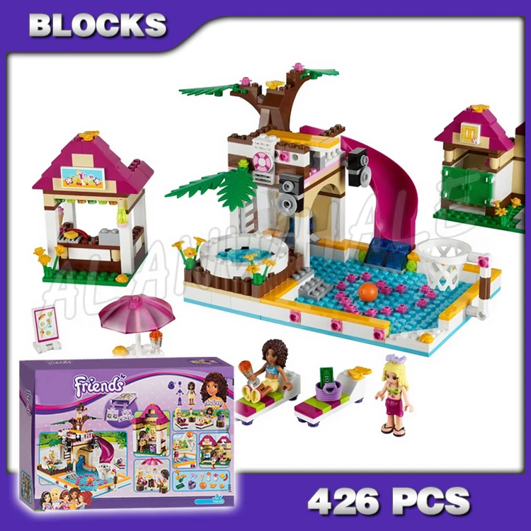 

426 шт., Детский конструктор «бассейн»