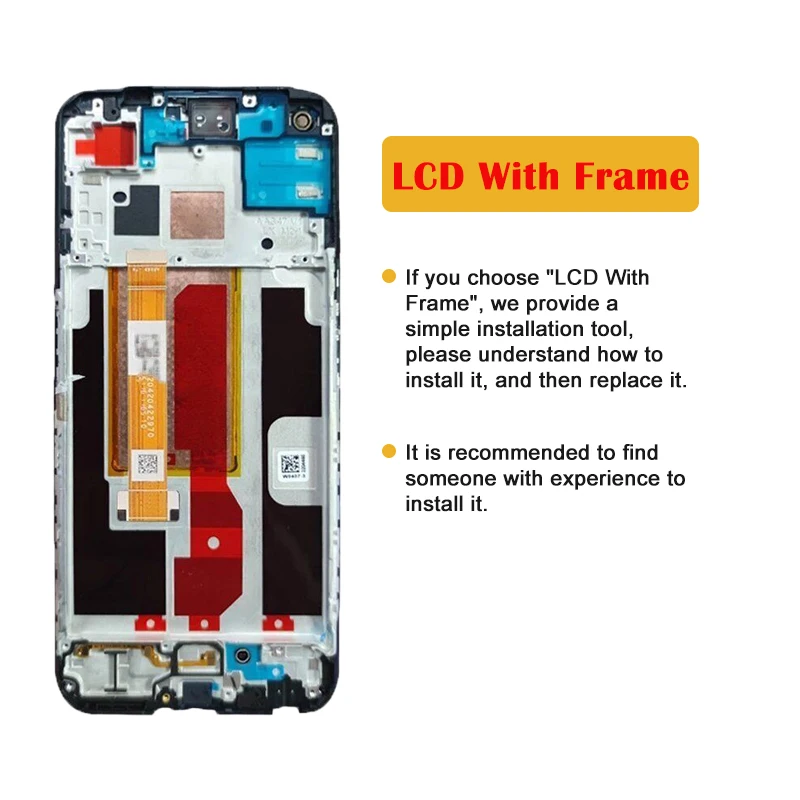 6 59 &quotоригинальный для OnePlus Ace Racing IPS ЖК-дисплей кодирующий преобразователь