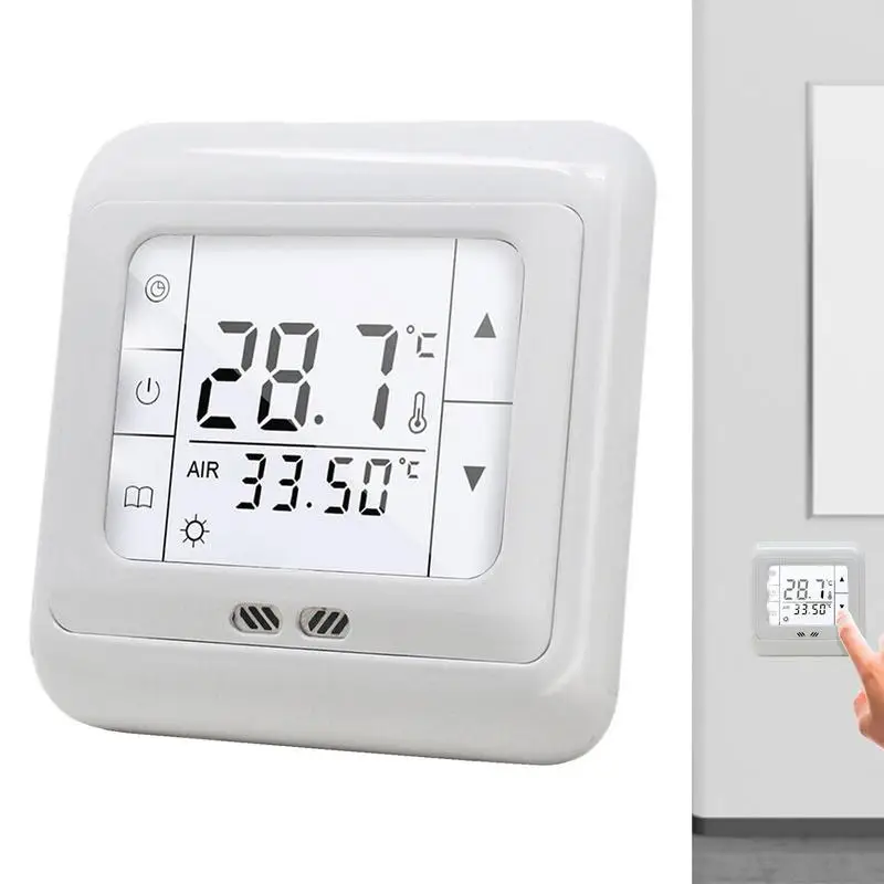 

LCD Digital Weekly Programmer Thermostat Home Programmable Thermostats Room Thermostat For Underfloor Heating Thermostat