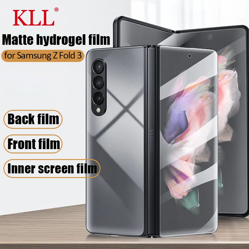 

Anti-fingerprint Matte Hydrogel Film for Samsung Galaxy Z Fold 3 2 4 5G W21 Screen Protector Samsung Z Flip 4 3 Film no glass