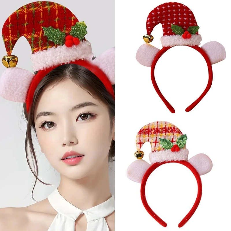 

Рождественские аксессуары, головные уборы, праздничная повязка на голову, украшение для праздничной комнаты