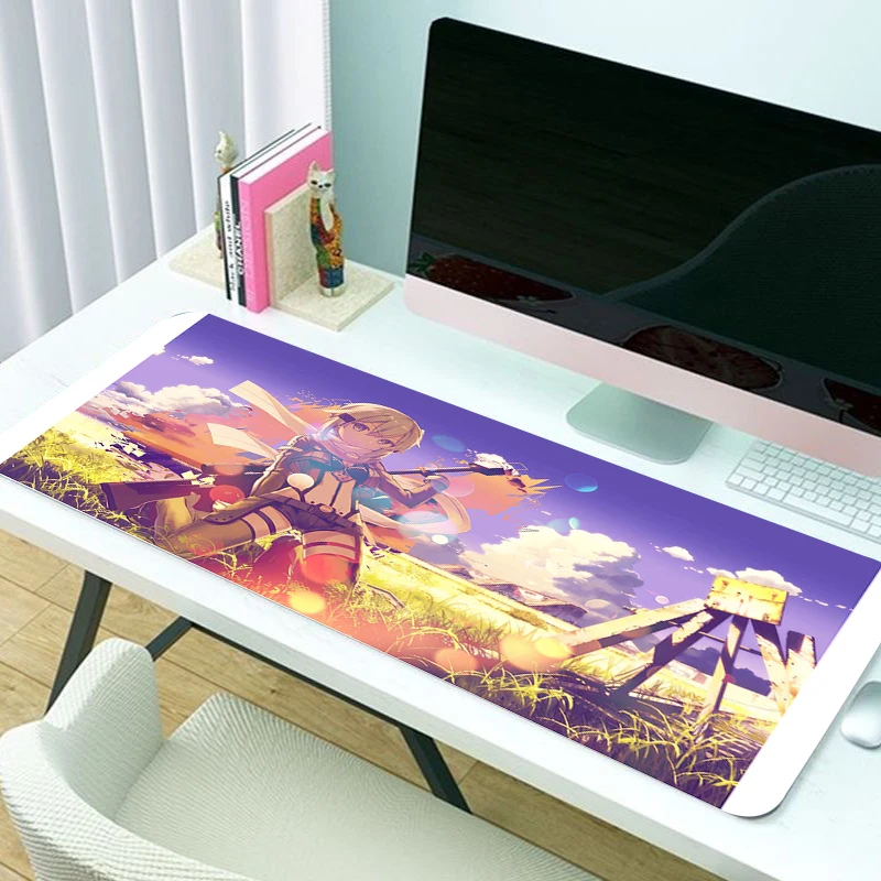 

Mousepad Gamer Hololive Mouse Gaming Kawaii Pad Laptop Mat Rubber Keyboard Mause Pc Accessories Pads Computer Mats Xxl Non-slip