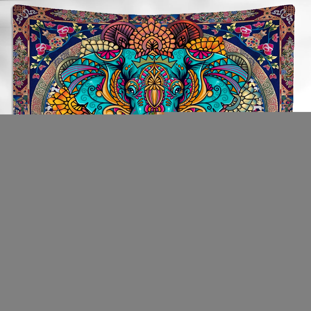 

Настенный подвесной индийский психоделический столик Tapiz Hippie, домашний декор для спальни