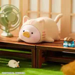 TOYZEROPLUS Серия LuLu The Piggy Caturday: Коллекционная фигурка из флокированного ПВХ в слепой коробке, декор для рабочего стола, милый, уютный, коллекционный подарок, в наличии (art.: 3920db2eb44e7) - 3920db2eb44e7