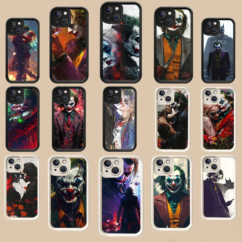 WA-33 Joker-DC Черный ступенчатый чехол из ТПУ для Samsung A21S 24 25 33 34 35 51 53 55 73 S23 Plus Ultra