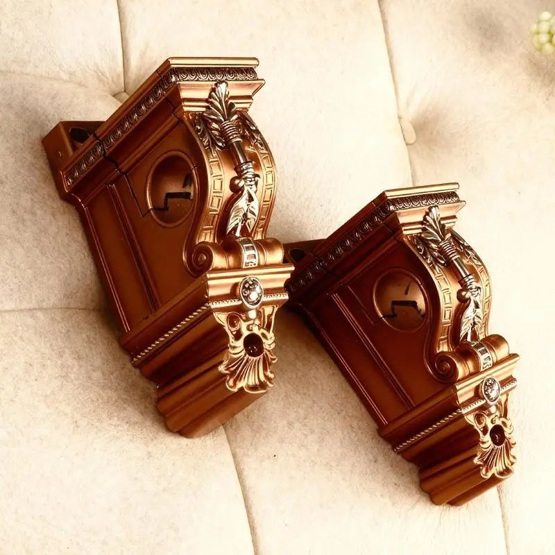 

Римские держатели для штор, коричневые, 2 штуки