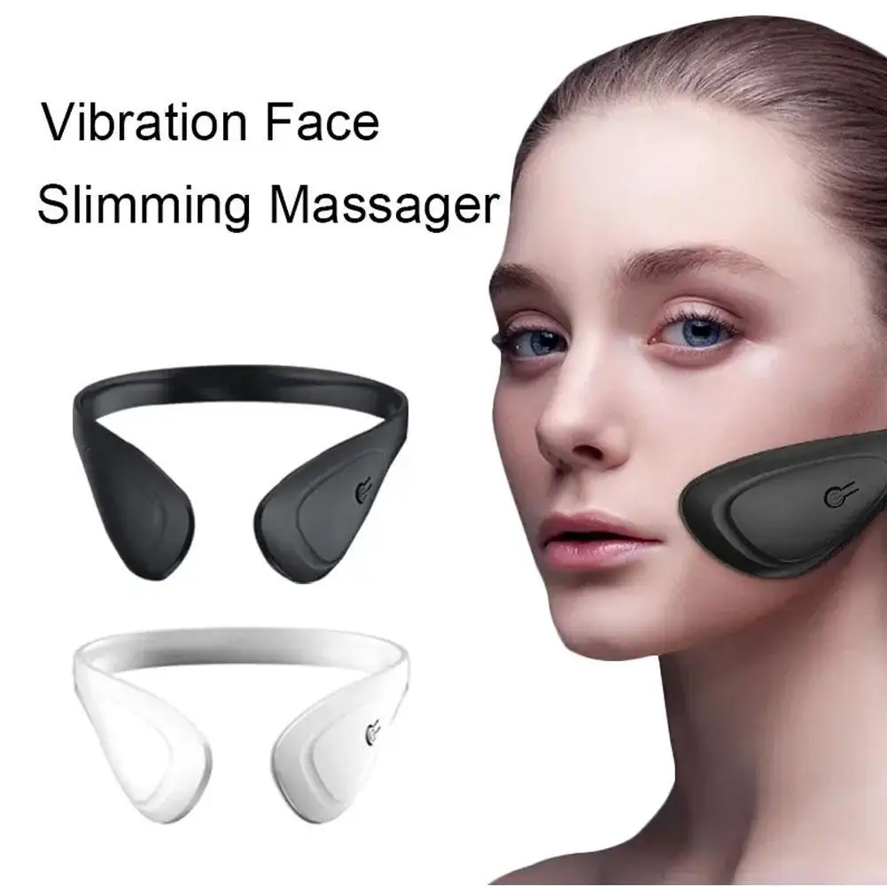 

EMS Microcurrent Face Slimming Skincare Machine V-Face Lift Device V-Line Facial Lifting Wibratory Massager Double Chin Remover