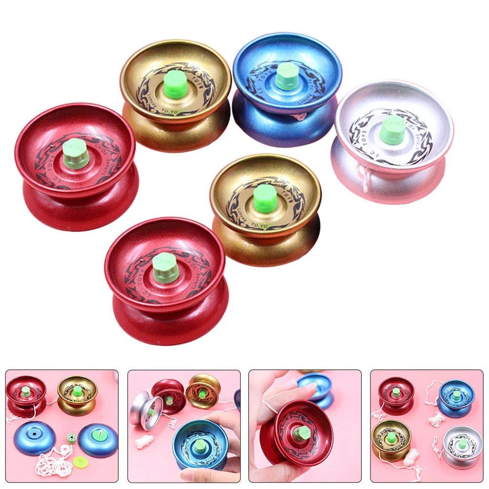 

6pcs Children Yo-Yo Plaything Kids Creative Playthings Party Yo-Yo Toys