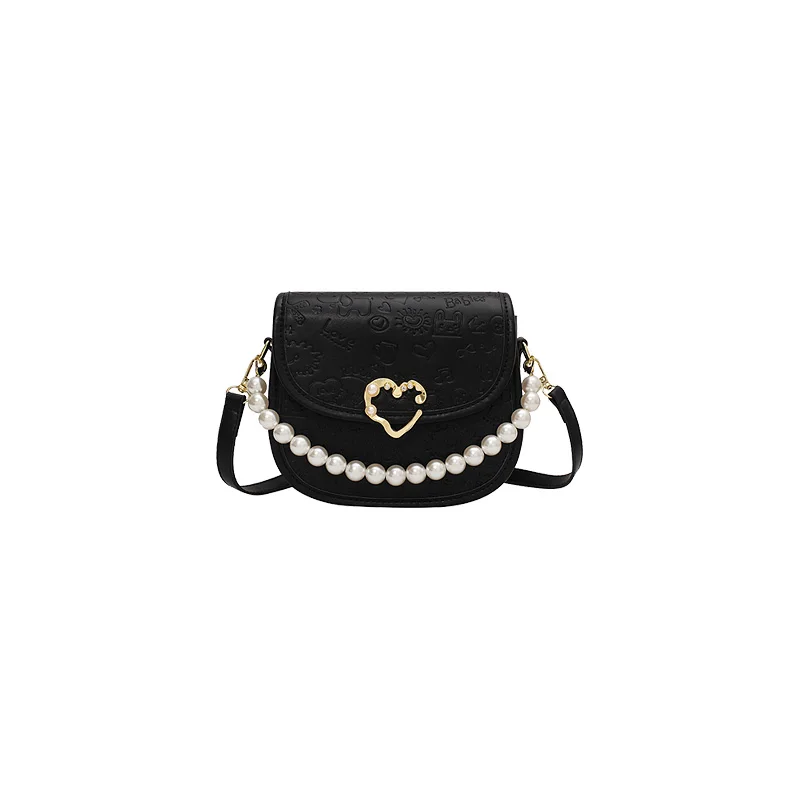 

YY New Fashion High-Grade Texture Crossbody Saddle Bag