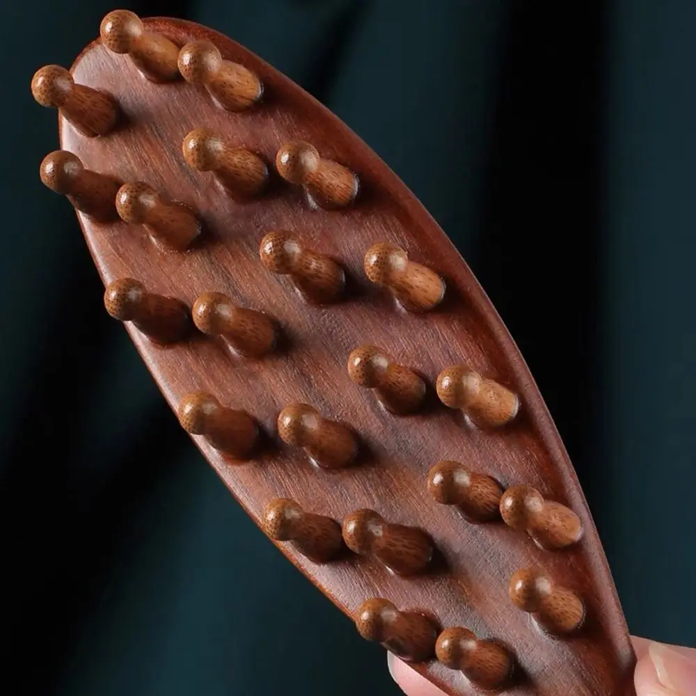 Антистатическая Бриллиантовая расческа бриллиантовая Массажная из сандалового