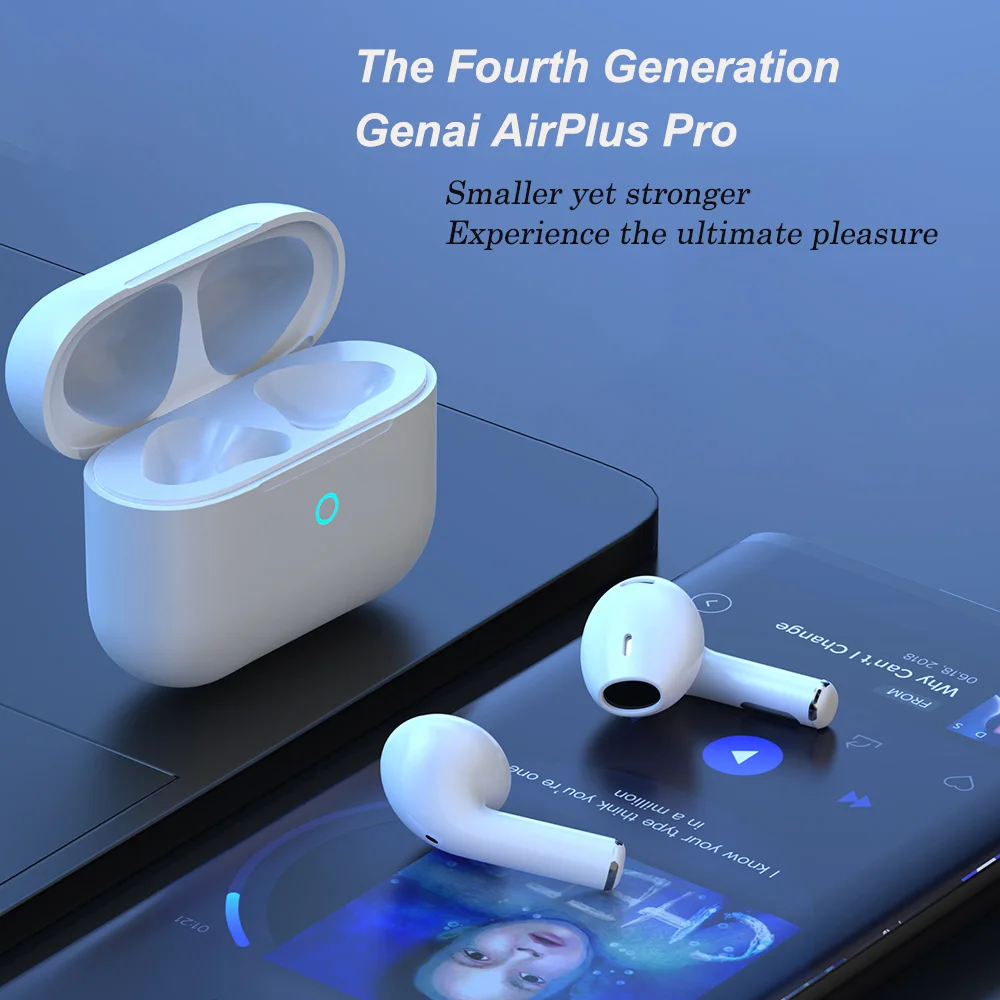 

Bluetooth 5.3 Earphones TWS Wireless Headphones HIFI Stereo Bass Earbuds With Mic Touch Control HD Noise Cancellation Headsets