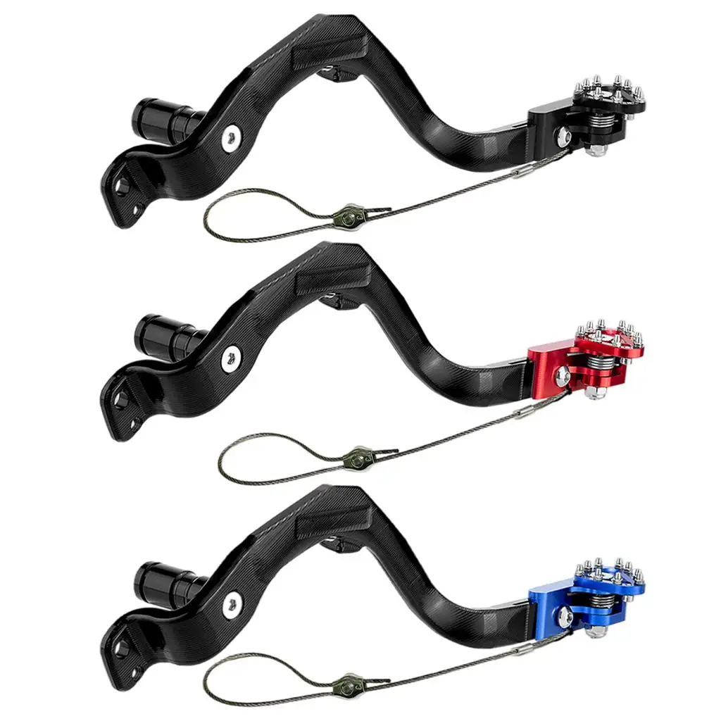 

Rear Foot Brake Pedal Lever Brake Pedals Lightweight for