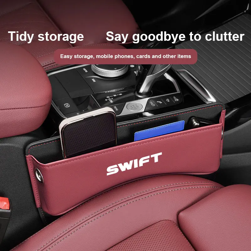 

Наполнитель для зазора на автомобильное сиденье, карманы для хранения, наполнитель для зазора на сиденье для Suzuki Swift, автомобильные аксессуары