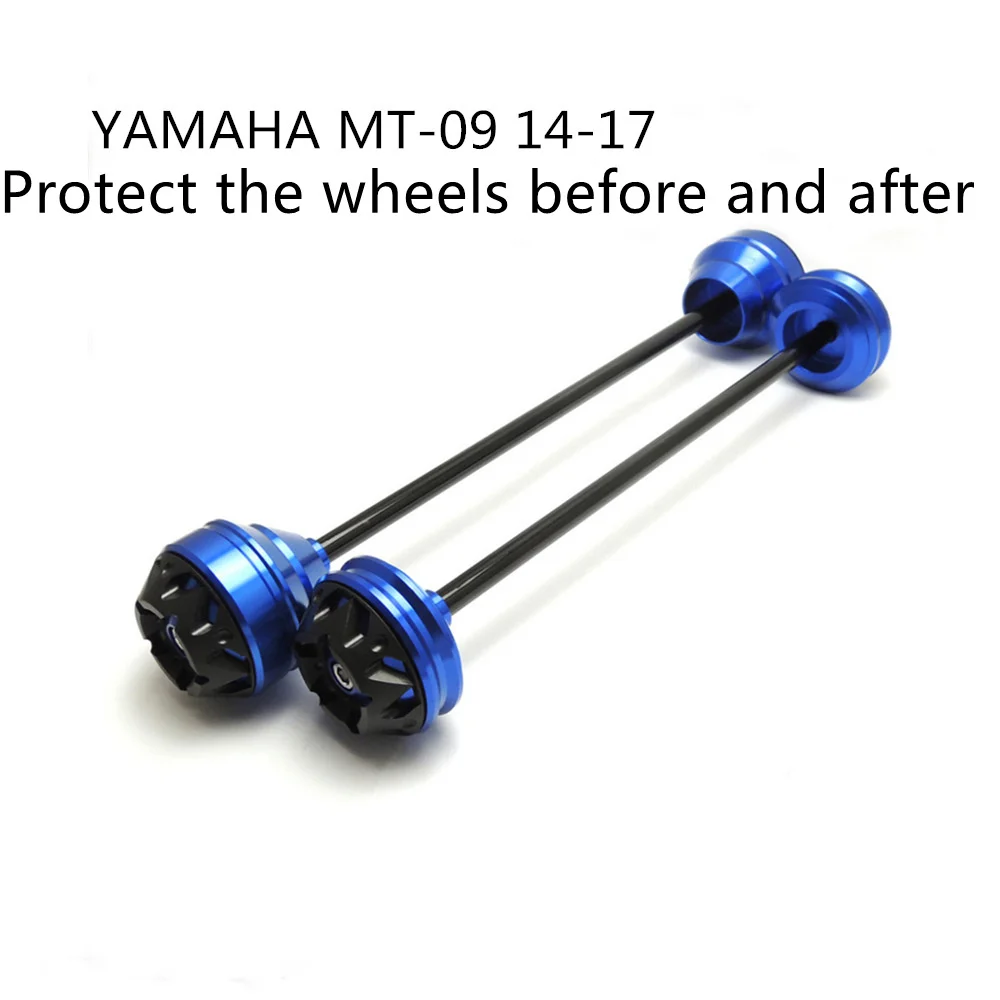 

2021 Front Or Rear Axle Fork Wheel Crash Slider For YAMAHA MT-09 FZ09 MT09 Motorcycle Accessories Swingarm Spools Parts