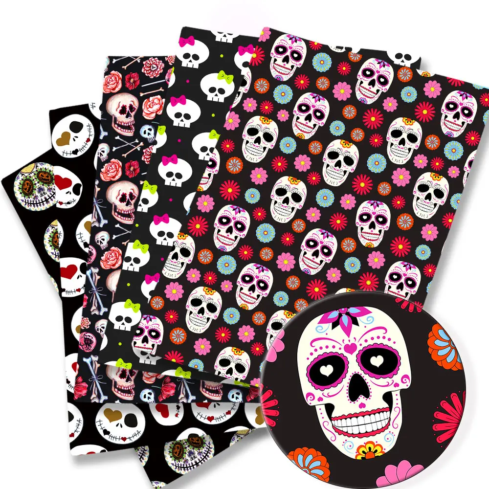 

halloween Cartoon Fabric Hot DIY140*50cm Handmade Sewing Patchwork Quilting Baby Dress Home Sheet Printed Fabric Fabric Sewing