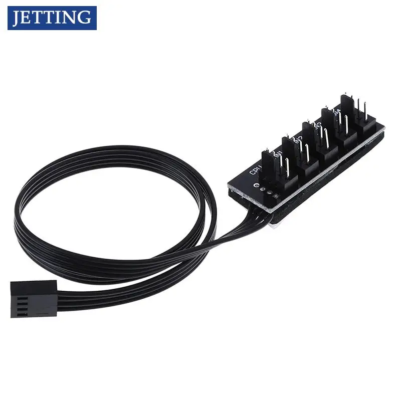 40 см от 1 до 5 4-контактный TX4 PWM кулер для процессора/Чехол/Вентилятор охлаждения Шасси Кабель питания разветвитель адаптер