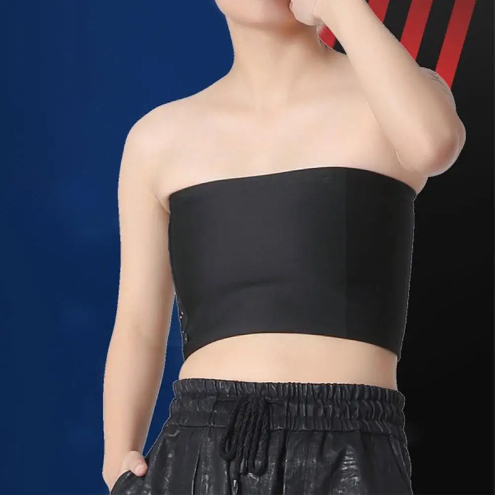 Усиленный бандаж усиленный женский топ для лесбиянок жилет груди шейпер рубашка