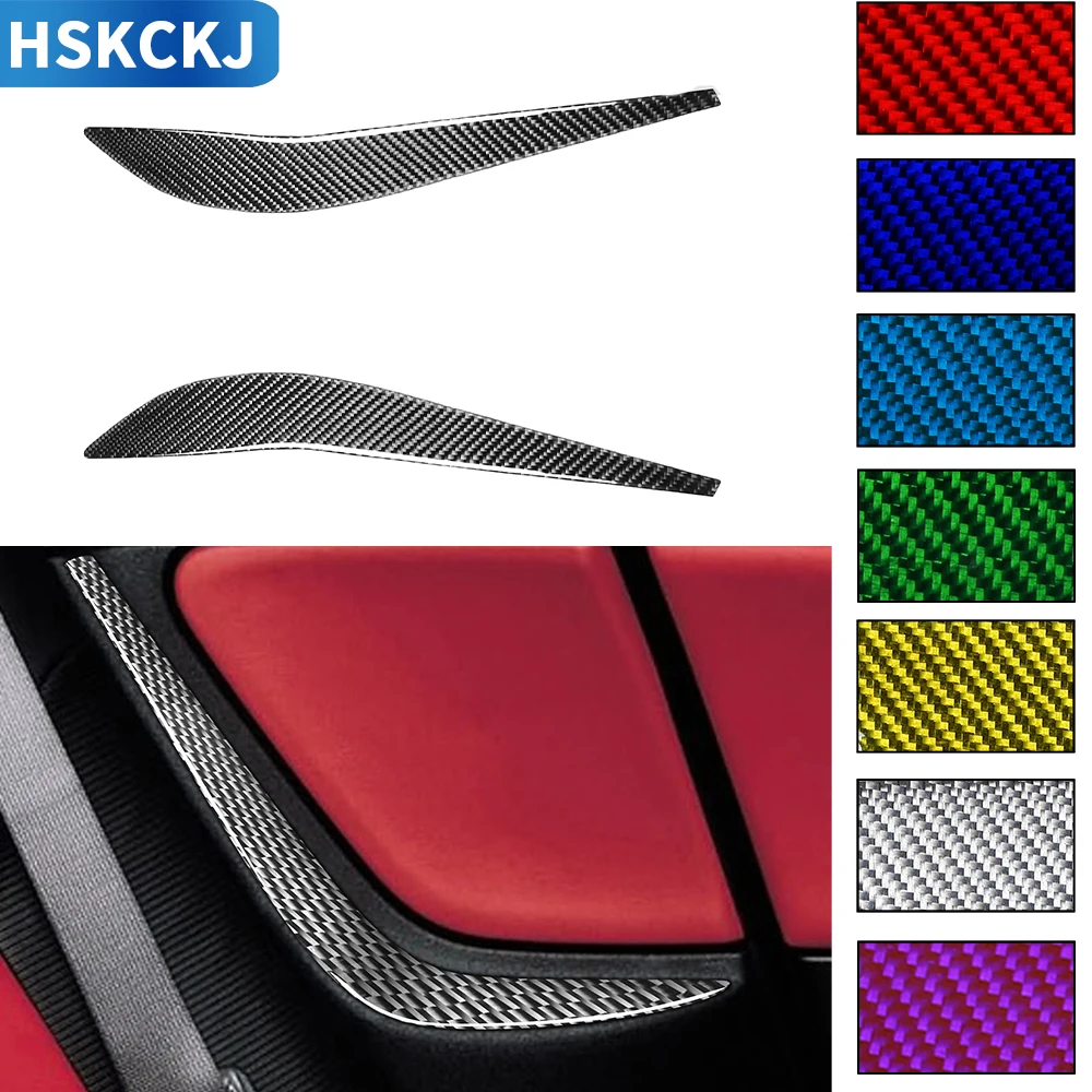 

Наклейки из углеродного волокна для MAZDA RX8 2004-2008, много цветов, Боковая Отделка заднего сиденья, украшения, интерьерные автомобильные аксесс...