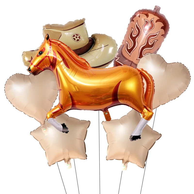 

7 шт. шары для вечеринки в стиле вестерн Mtrong Te