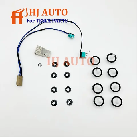 1016009 -00-B/C/E 1042845 -00-A Tesla Model S Ремонтный комплект для обновления дверной ручки, жгут проводов микропереключателя, весло с зажимами для дверной панели