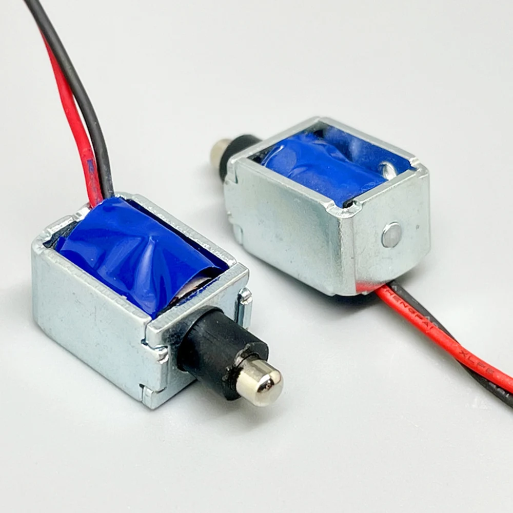 1 шт. электромагнитный мини-соленоид для электрической умной двери 3 в 5 В 6