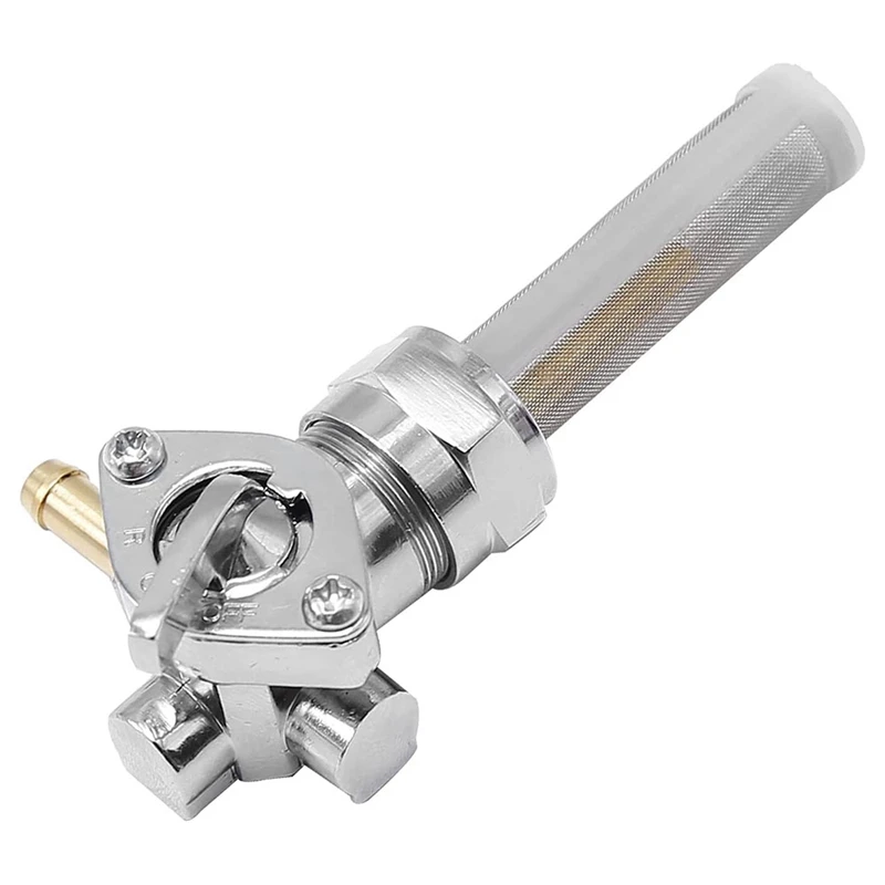 

Fuel Valve Petcock Left Outlet 22mm Replacement for Big Twin 1975-Up 13/16inch Motorcycle Accessories