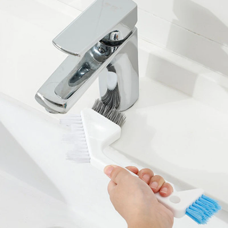 

Multi-purpose Tile Floor Gap Cleaning Brush Window Groove Cleaner Convenient Household Bathroom Kitchen Corner Cleaning Tools