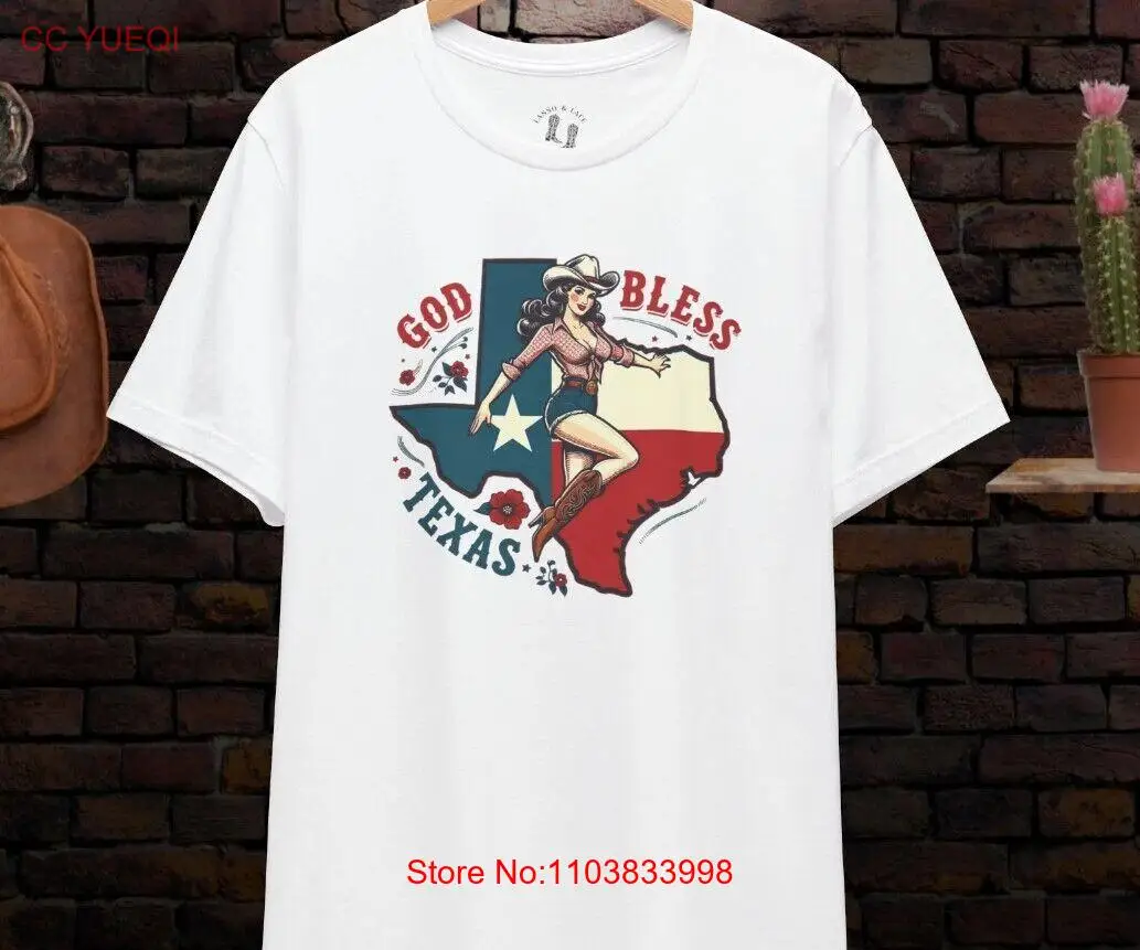 Рубашка Техас God Bless Texas рубашка Cowgirl