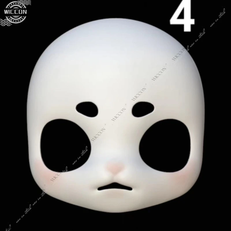 Меховой костюм кролика с квадратным лицом маска черепа меховой череп кигуруми